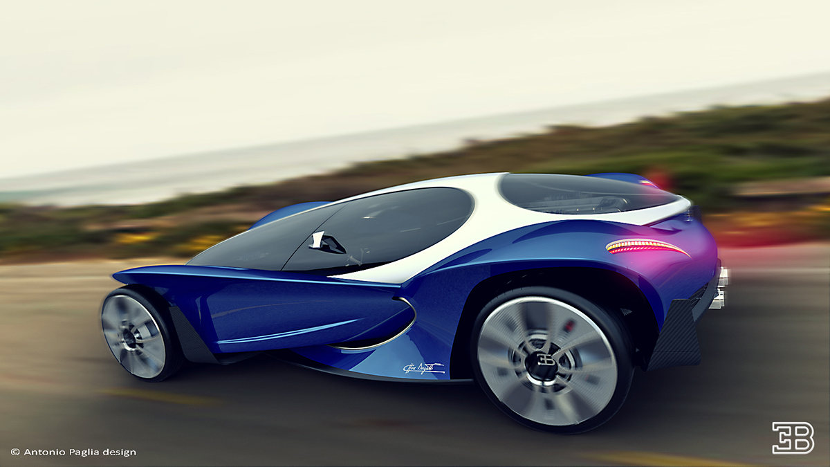 Bugatti Chiel，Dream，automobile，conceptual design，flight，